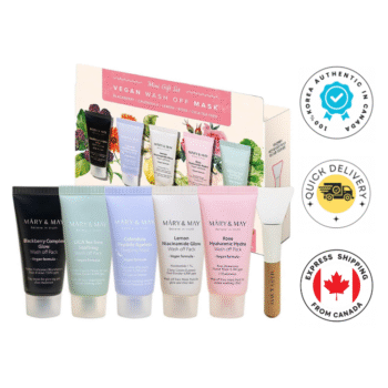 Mary&May Vegan Wash Off Mask Mini Gift Set 5Pcs