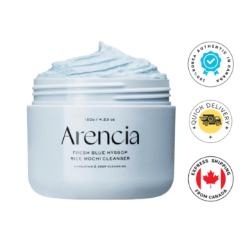 Arencia Fresh Blue Hyssop Rice Mochi Cleanser 120gm