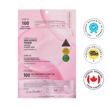VT COSMETICS Collagen Reedle Shot 100 2Step Hydrogel Mask 1Pc