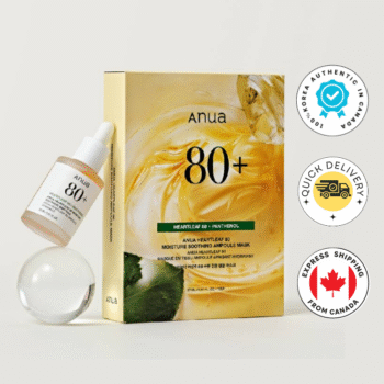 Anua Heartleaf 80 Moisture Soothing Ampoule Mask Set 10 sheets
