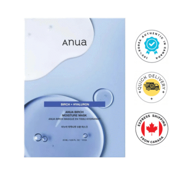 Anua Birch Moisture Mask Set 10 sheets