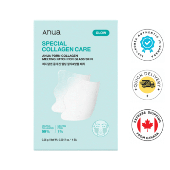 Anua PDRN Collagen Melting Patch For Glass Skin 4 Pairs