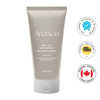 Arencia Rice + LHA Pore Control Rice Cake Cleanser 150gm