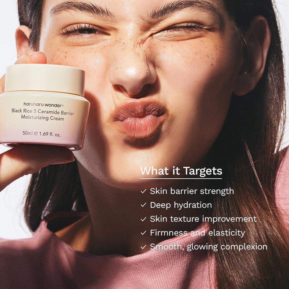 Haruharu Wonder Black Rice 5 Ceramide Moisturizing Cream - Korean shop