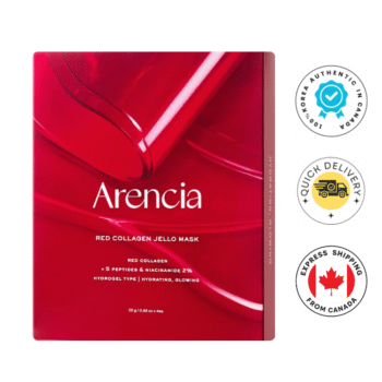 Arencia Red Collagen Jello Mask Set 4Pcs