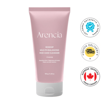 ARENCIA Rosehip Mild PH Balancing Rice Cake Cleanser 150g