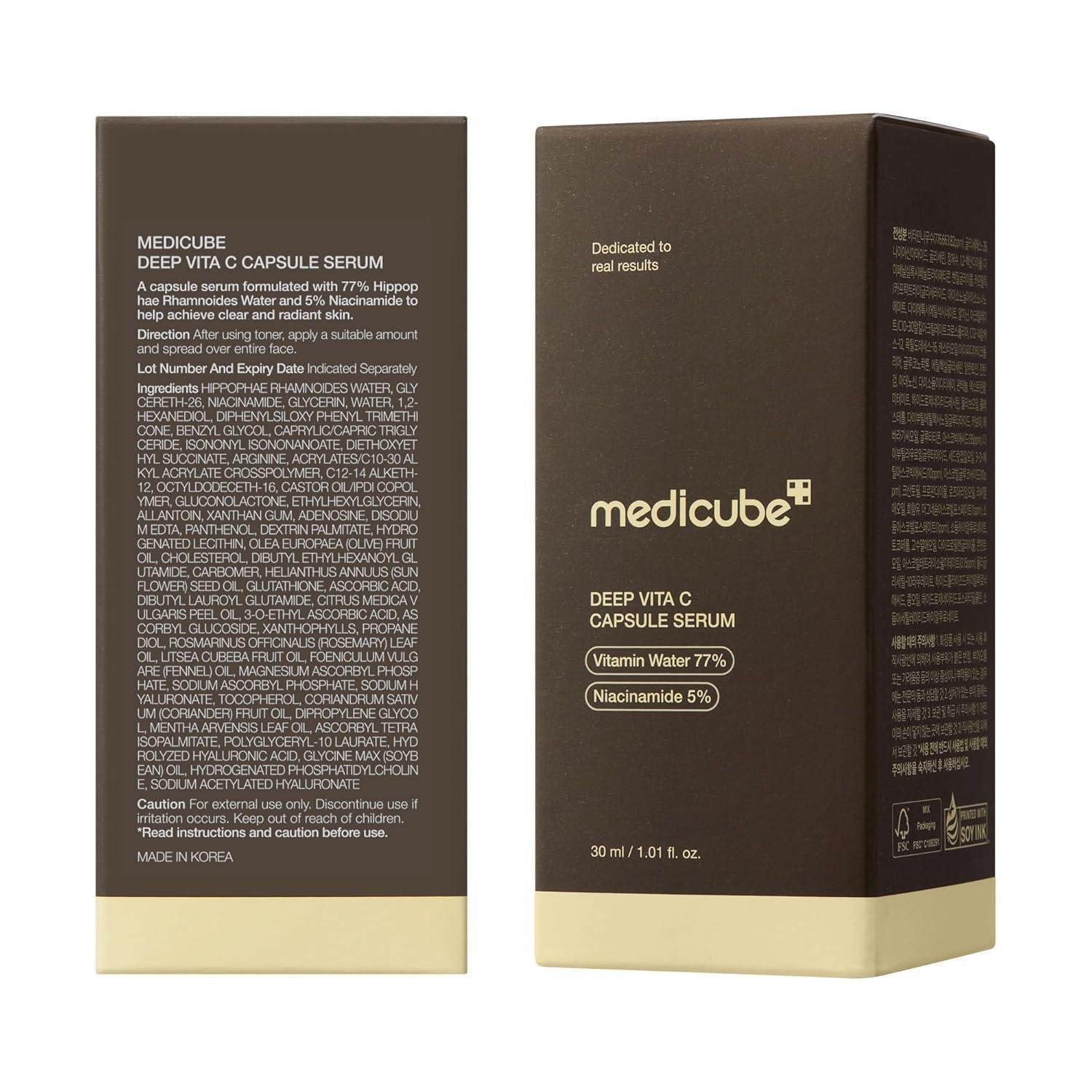 Medicube Deep VITA C Capsule Serum 30ml - Korean shop