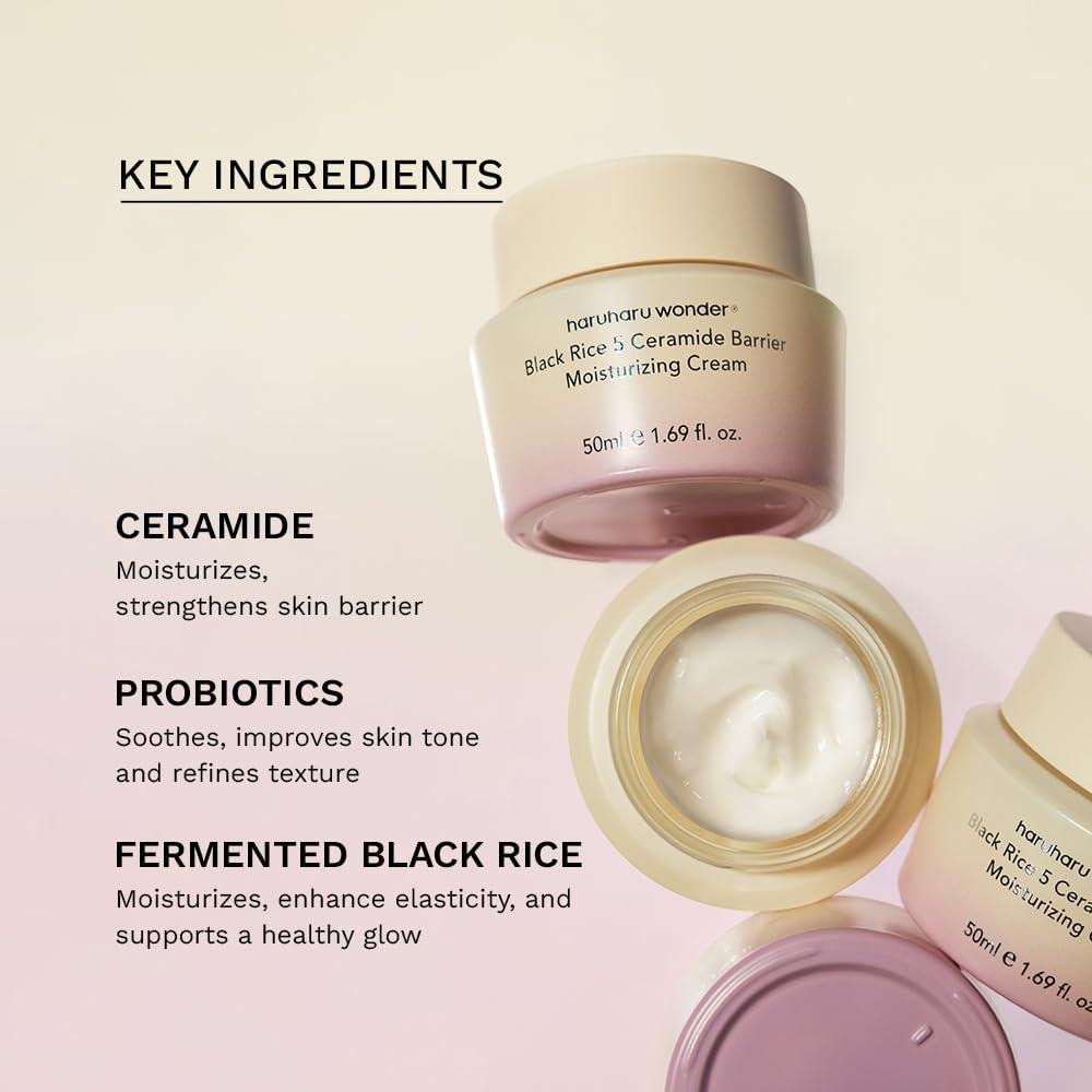 Haruharu Wonder Black Rice 5 Ceramide Moisturizing Cream - Korean shop