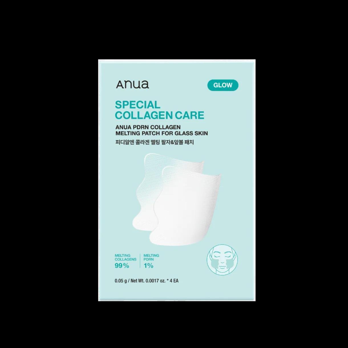 Anua PDRN Collagen Melting Patch For Glass Skin 4 Pairs - Image 3