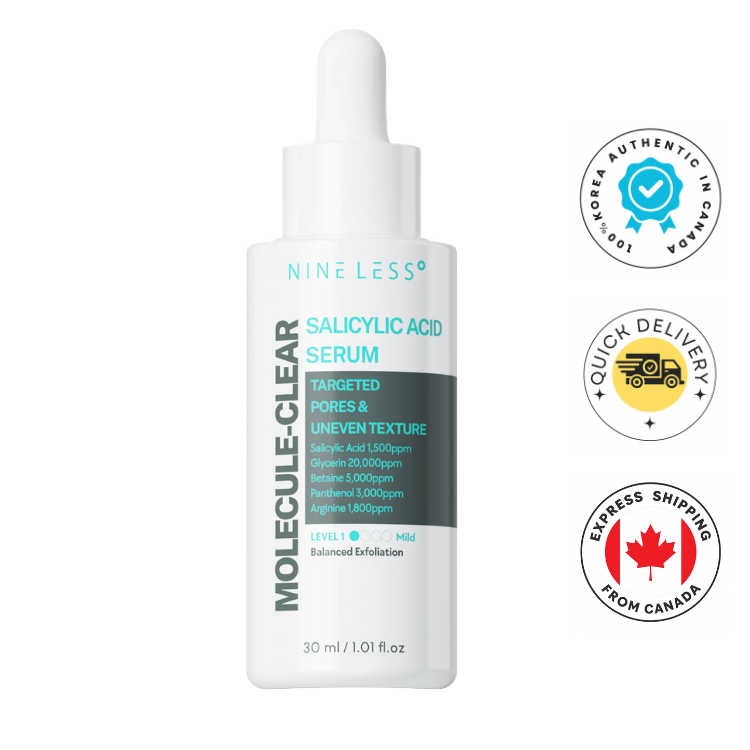 NINELESS Molecule-Clear Salicylic Acid Serum 30ml - Korean shop