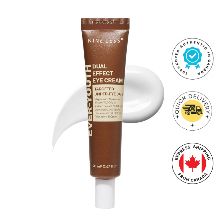 NINELESS Ever Youth Dual Effect Eye Cream 20ml - Korean shop