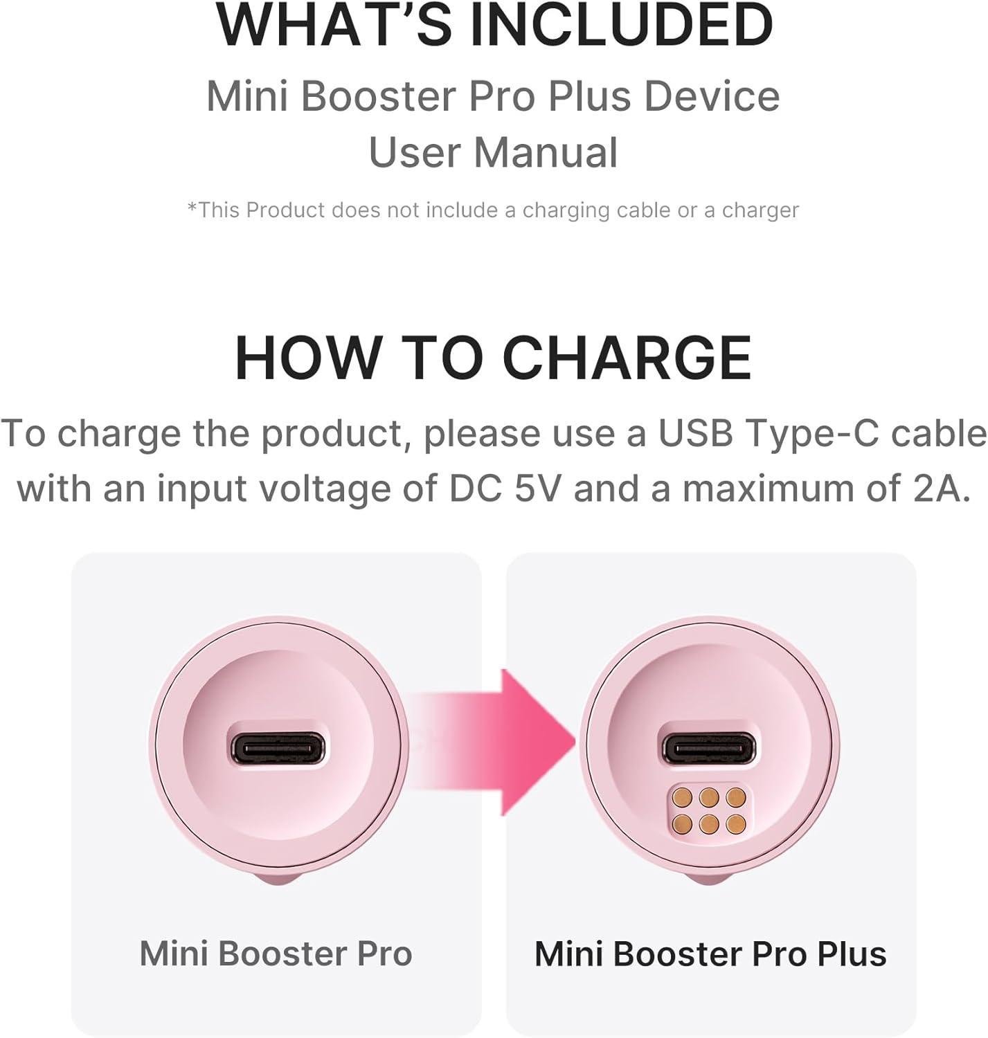 Medicube Age-R Booster Pro Mini Plus Pink - Glow Boost - Korean shop