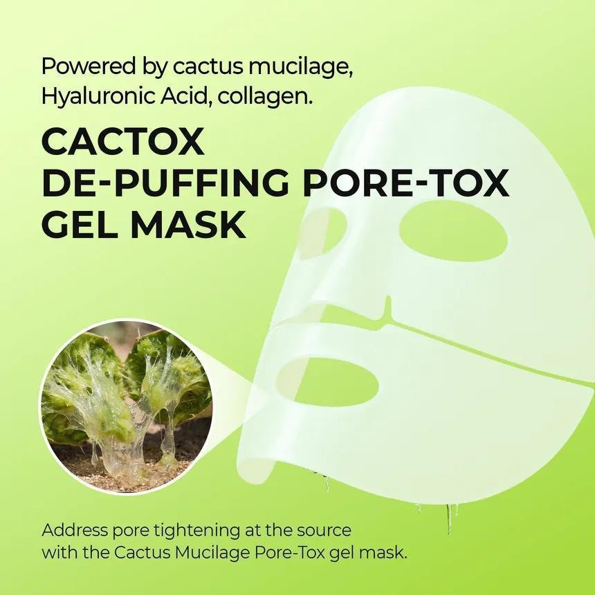 Dr. Melaxin Cactox Pore Relief Jelly Cream Hydrogel Mask - Korean shop