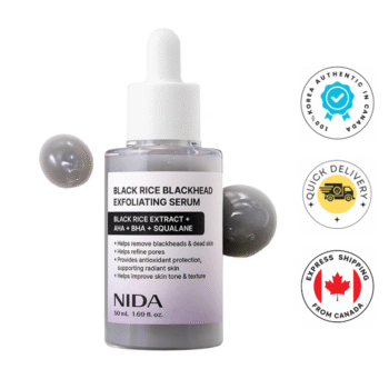 NIDA  Black Rice Blackhead Exfoliating Serum 50ml