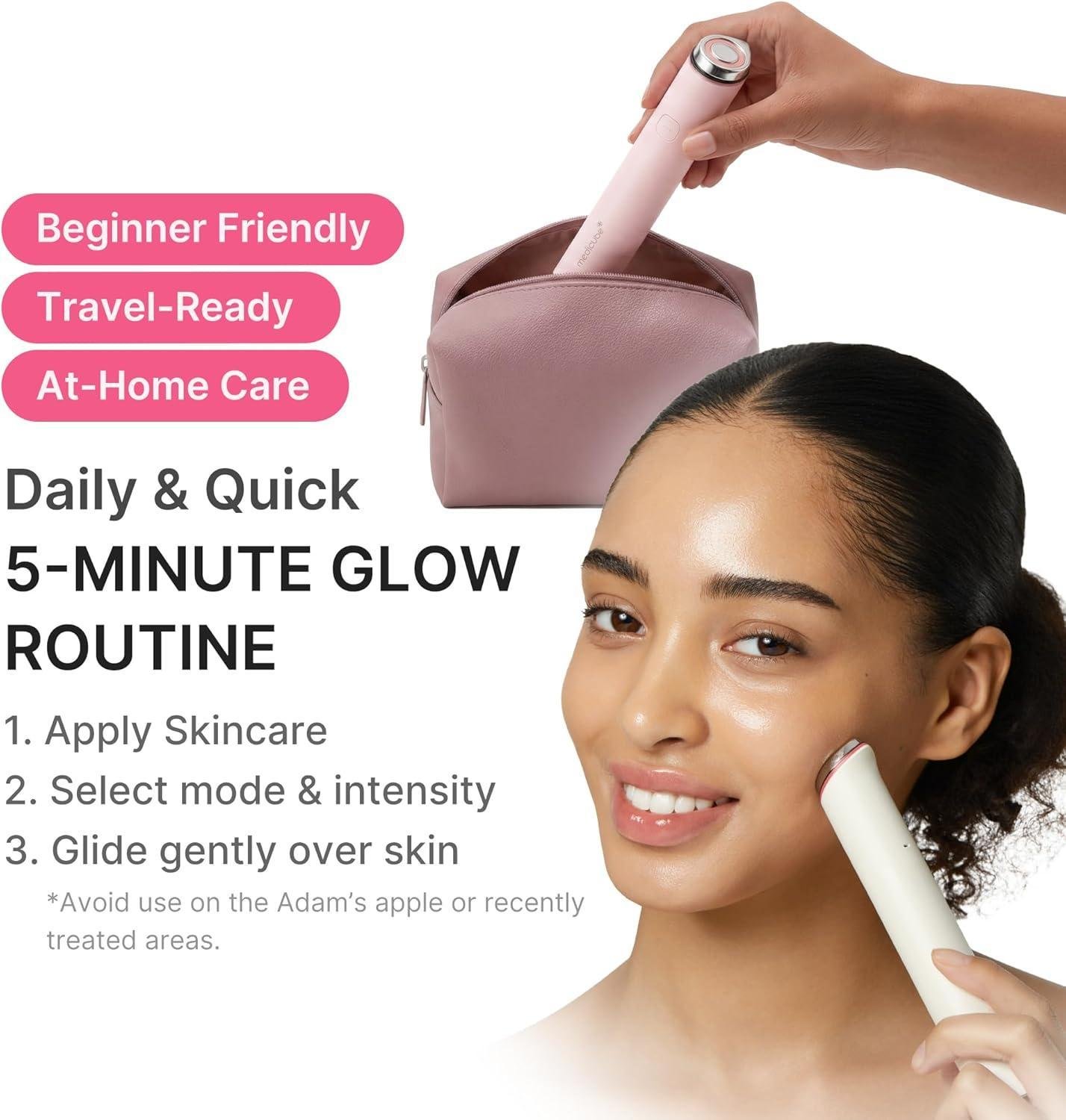 Medicube Age-R Booster Pro Mini Plus Pink - Glow Boost - Korean shop