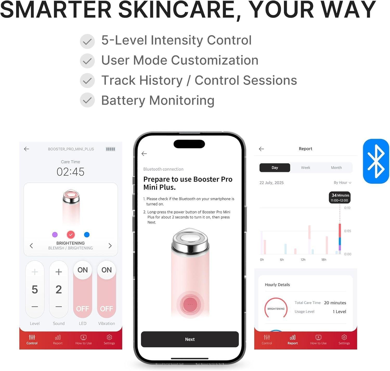 Medicube Age-R Booster Pro Mini Plus Pink - Glow Boost - Korean shop
