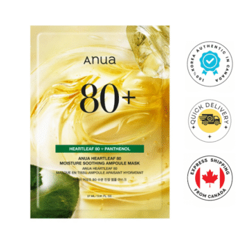 Anua Heartleaf 80 Moisture Soothing Ampoule Mask 27ml