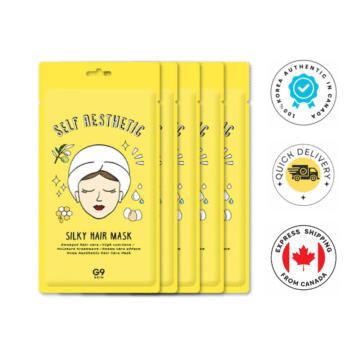 G9skin Self aesthetic Silky hair mask 5pcs