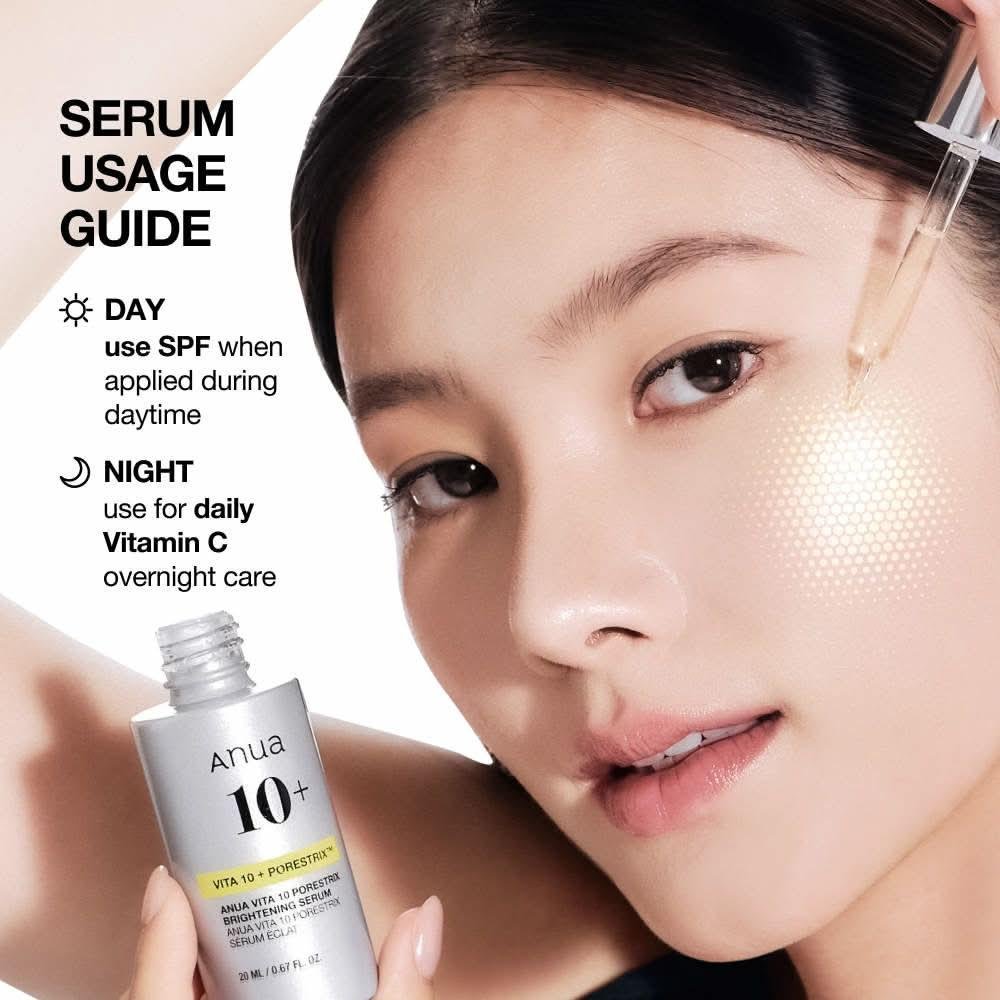 Anua VITA 10 PORESTRIX 美容液 20ml 5個セット Anua Vita 10 Porestrix Brightening Serum 20ml - Korean shop