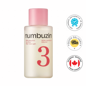 Numbuzin No.3 Bifida Bakuchiol Zero Pore Milky Toner Light 200ml