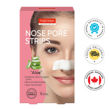 PUREDERM Nose Pore Strips Aloe 6 strips