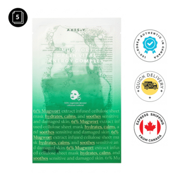 AXIS-Y 61% Green Vital Energy Complex Mask 5Pcs