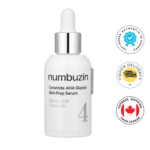 Numbuzin No.4 Ceramide AHA Glazed Skin Prep Serum 30ml