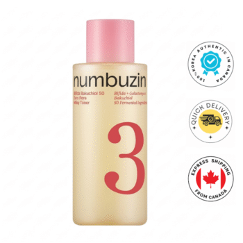 Numbuzin No.3 Bifida Bakuchiol 50 Zero Pore Milky Toner 200ml