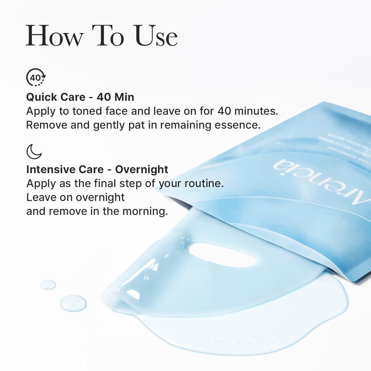 ARENCIA Blue Collagen Cryo Jello Mask 4Pcs - Korean shop
