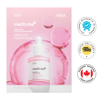 Medicube Pdrn Pink Peptide Serum Mask 10Pcs