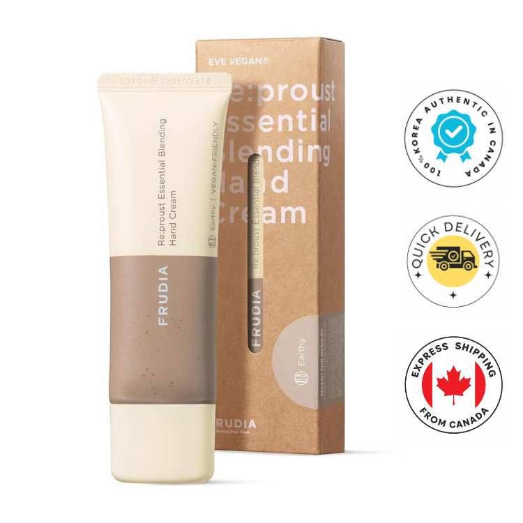 FRUDIA Re:proust Essential Blending Hand Cream-Earthy - Korean shop