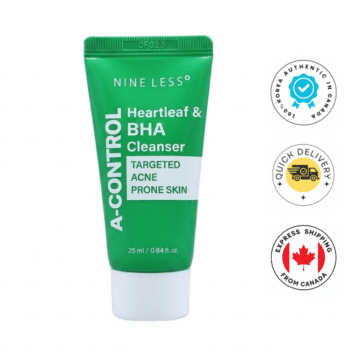 NINELESS  A-Control Heartleaf & BHA Cleanser 25ml Mini