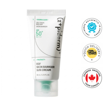 Zipiderm EGF skin barrier sun cream 40ml