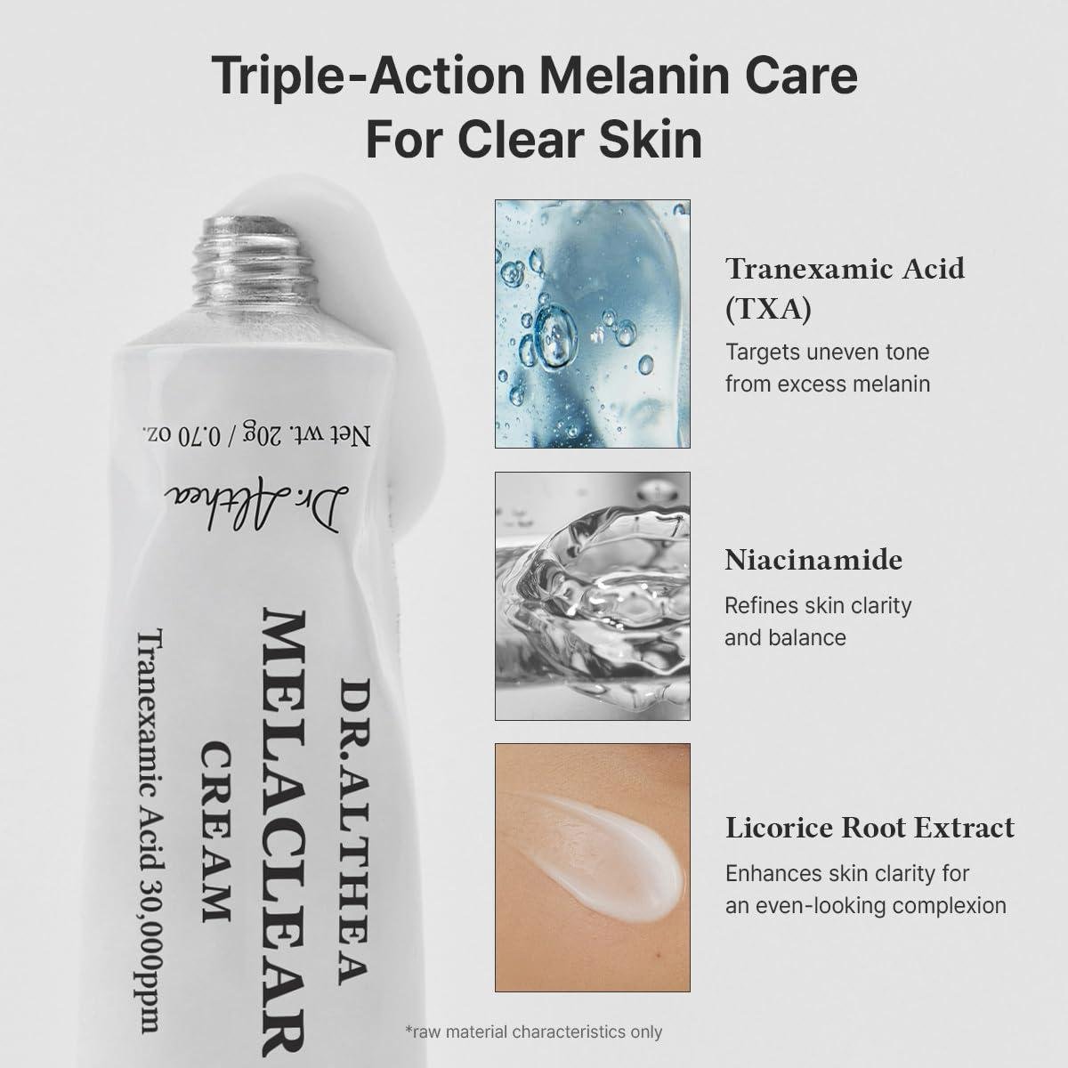 Dr.Althea Melaclear Cream 20gm - Korean shop