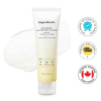 Ongredients Skin Barier Moisture Deep Cleanser 120ml