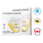 Sungboon Editor Deep Collagen Retinol Boost Up Mask Set (4Pcs)