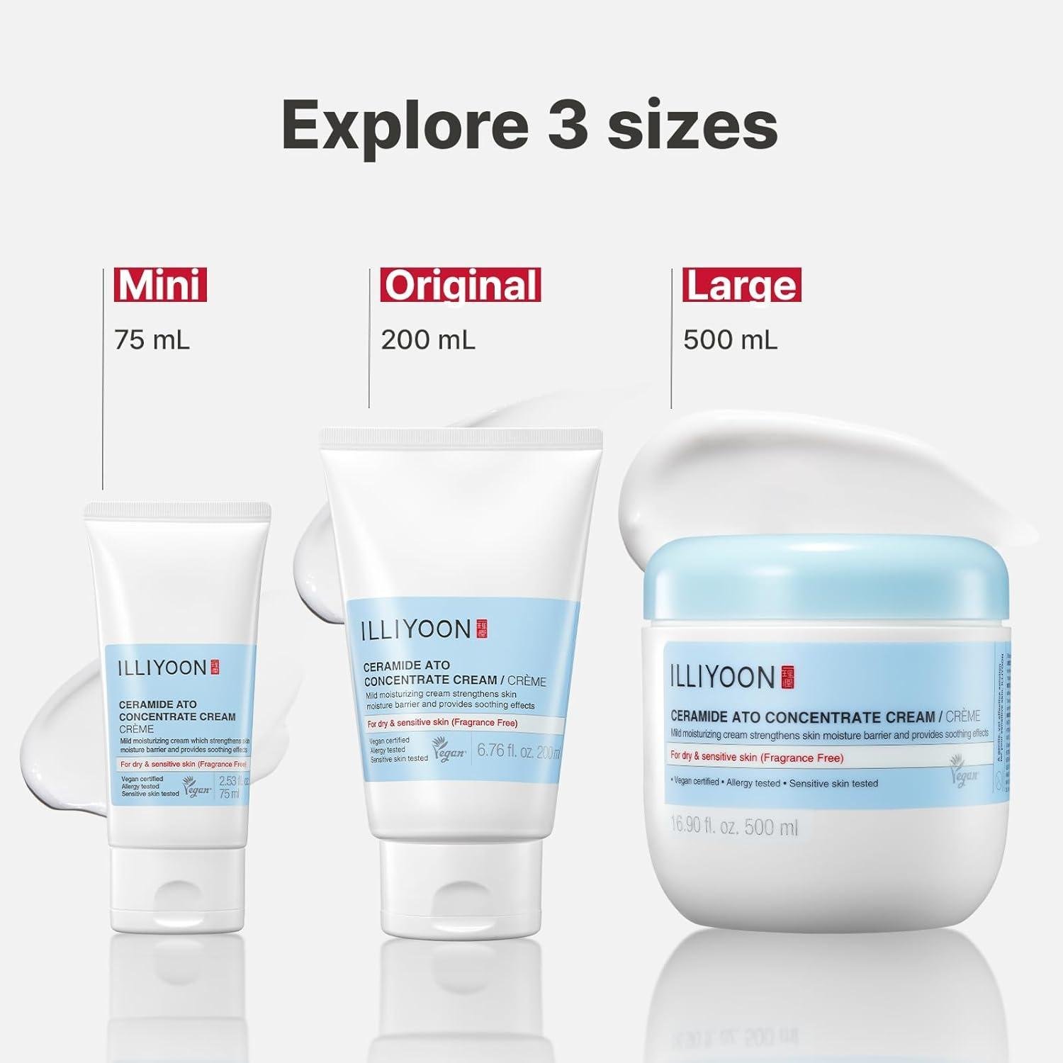 ILLIYOON Ceramide Ato Concentreate Cream (Tube Type) 230 ml