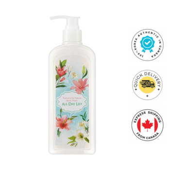 Nature Republic Perfume De Nature Body Oil Wash Allday Lily 345ml