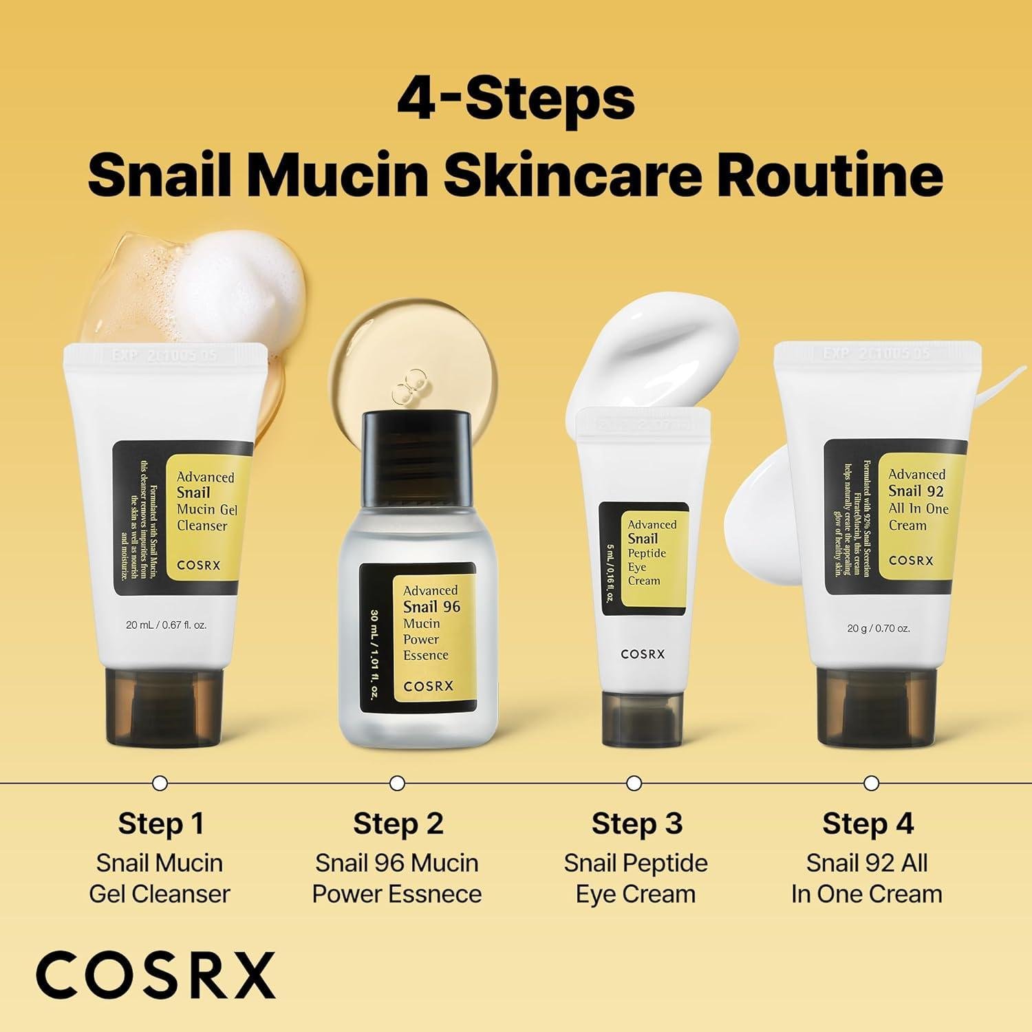 Cosrx - All About Snail Trial Kit - Korean shop