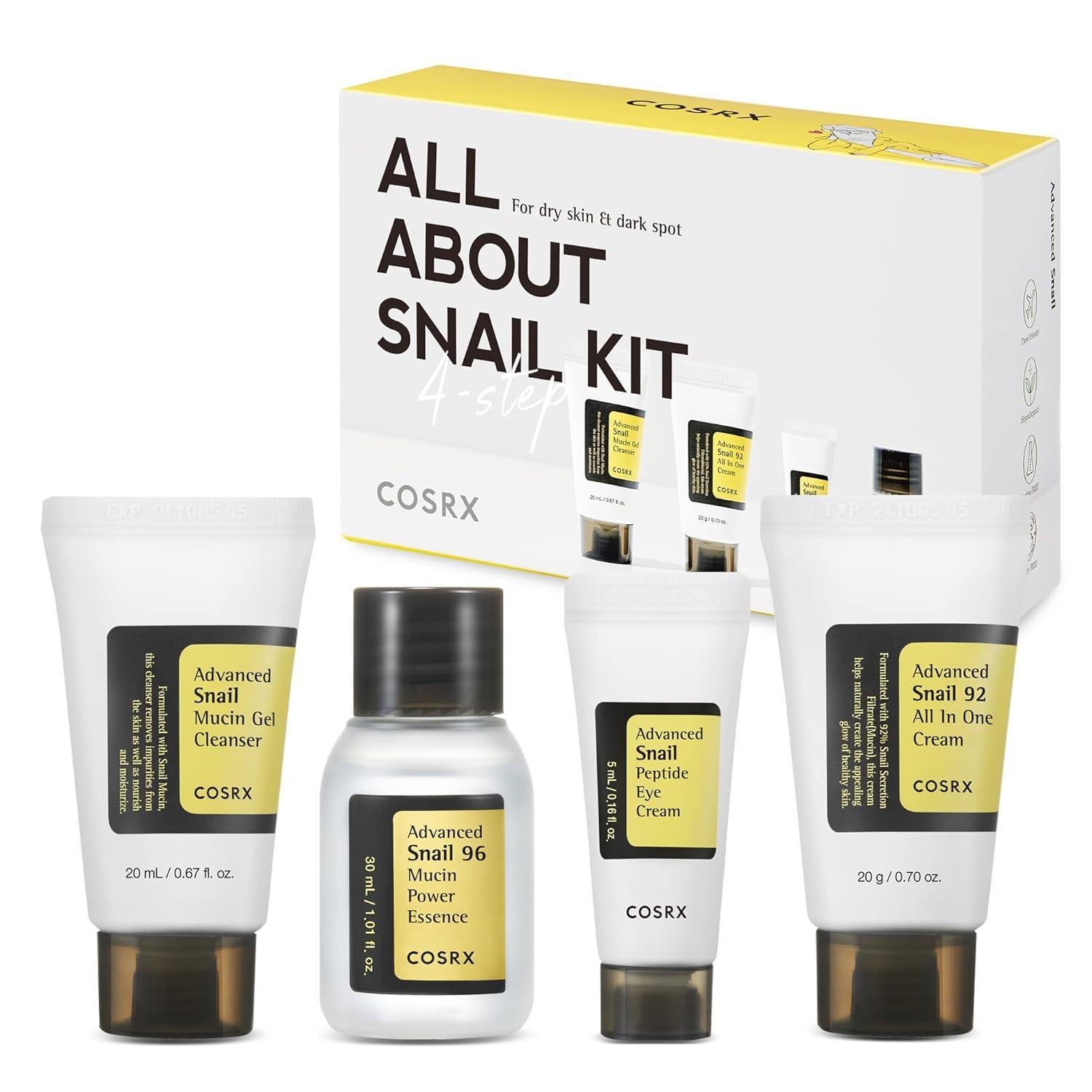 Cosrx - All About Snail Trial Kit - Korean shop