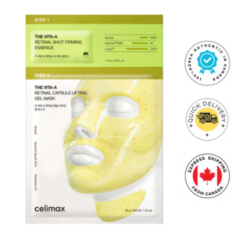 celimax The Vita-A Retinal Shot Tightening 2-Step Gel Mask Set 4Pcs