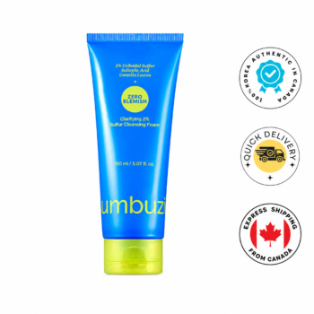 Numbuzin Zero Blemish Clarifying 2% Sulfur Cleansing Foam 150Ml