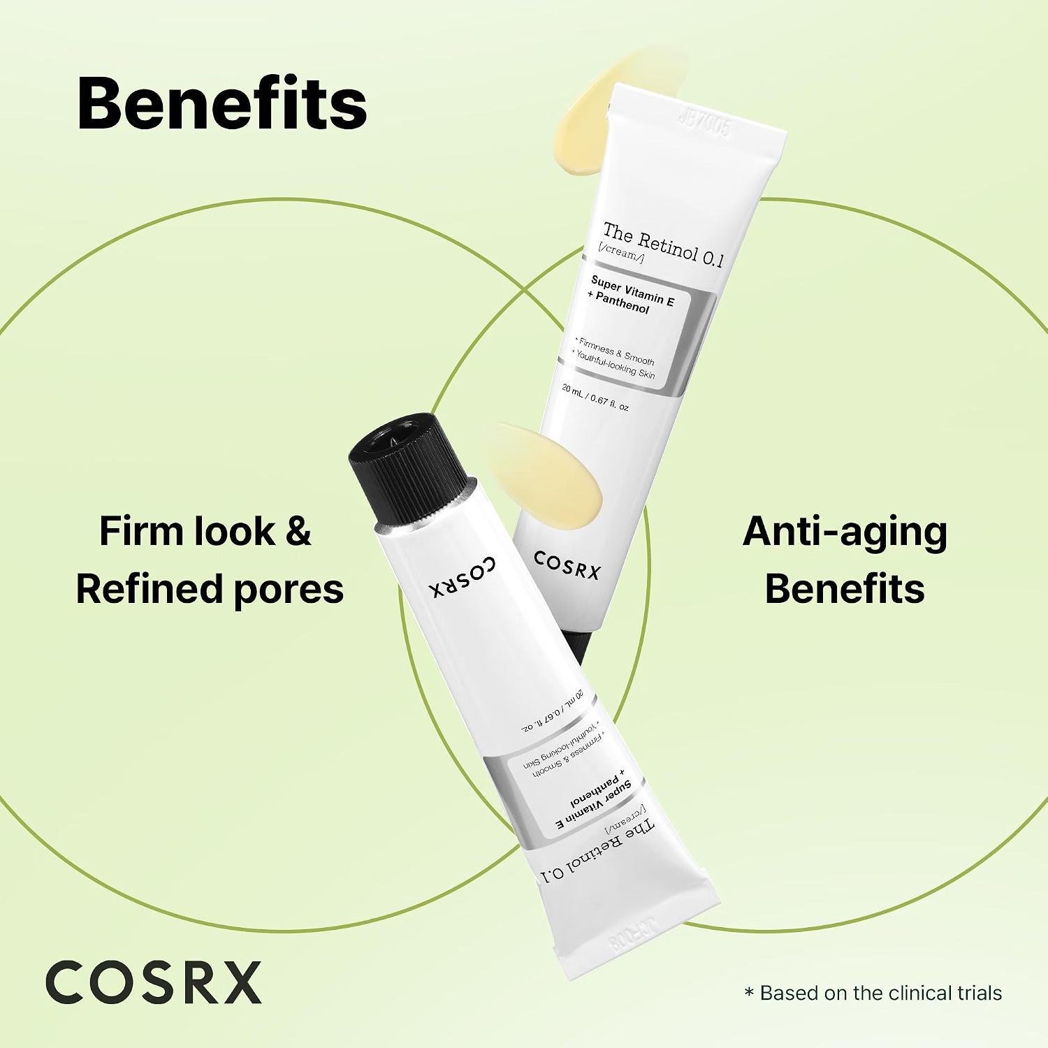 COSRX The Retinol 0.1 Cream | Gentle Anti-Aging Care