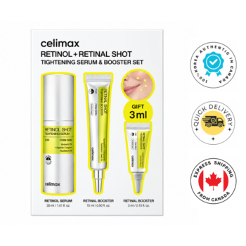 Celimax The Vita-A Retinol + Retinal Shot Tightening Serum & Booster Set