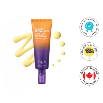 PURITO SEOUL Retinol Retinal 2000 Caffeine Eye Cream 40ml