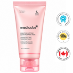 Medicube PDRN PINK CAFFEINE NIGHT WRAPPING MASK 75ML